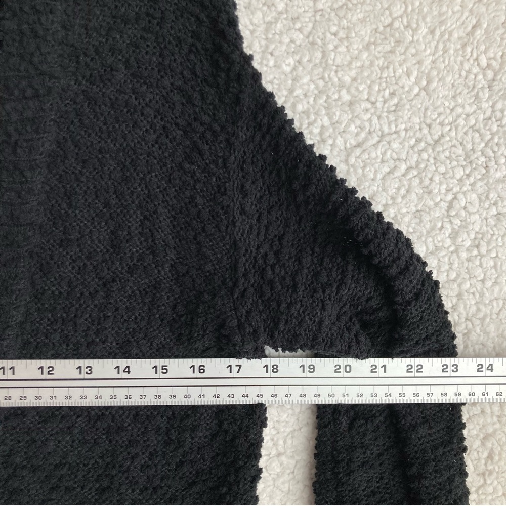 Wild Fable Women's black open front popcorn cardigan sweater, Sz S - Picture 6 of 15